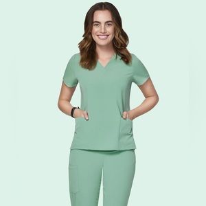 Jade Mandala Scrub Set